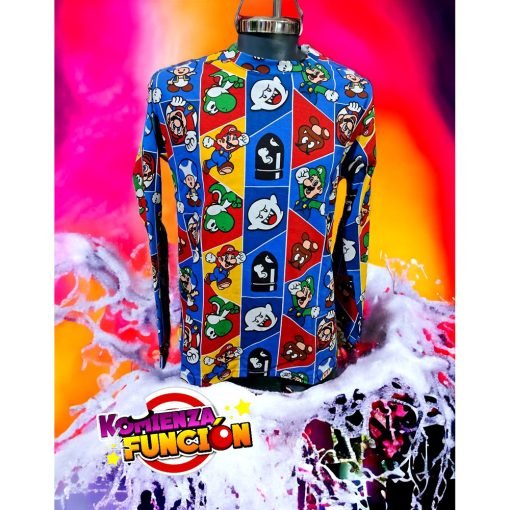 Playera cómic Super Mario Bros