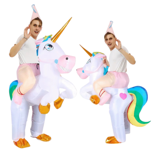 Disfraz Inflable Unicornio Montable - Imagen 2