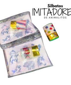 Silbatos Imitadores sonidos de animales 3pz