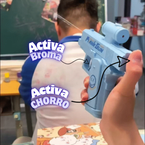PRANK GUN – Pistola de Agua Bidireccional! Broma - Imagen 3