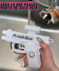 Alternative view of PRANK GUN – Pistola de Agua Bidireccional! Broma