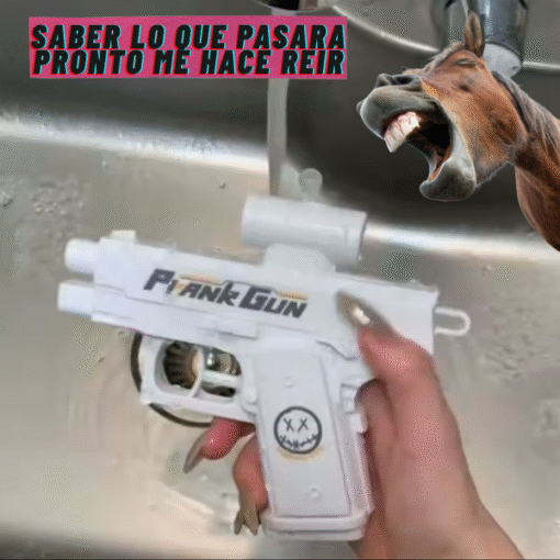 PRANK GUN – Pistola de Agua Bidireccional! Broma - Imagen 2