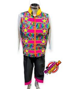 005 Traje para Payaso lentejuela reversible