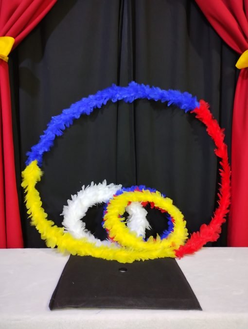 Aros de colores a Aro gigante