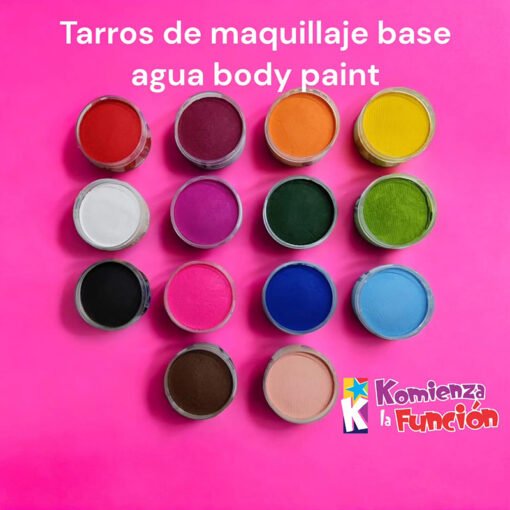 01 Tarro de Maquillaje 40 gr Base Agua