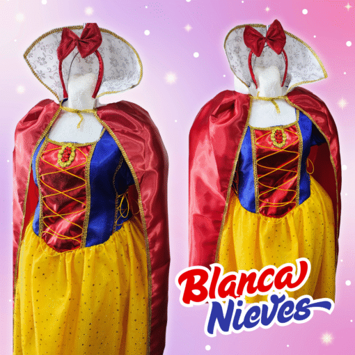 👑 Disfraz de Blanca Nieves para Mujer – ¡Luce como la princesa del bosque encantado! - Imagen 2