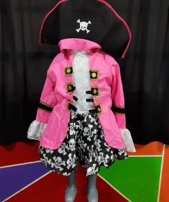 Disfraz de pirata de Gala para niña