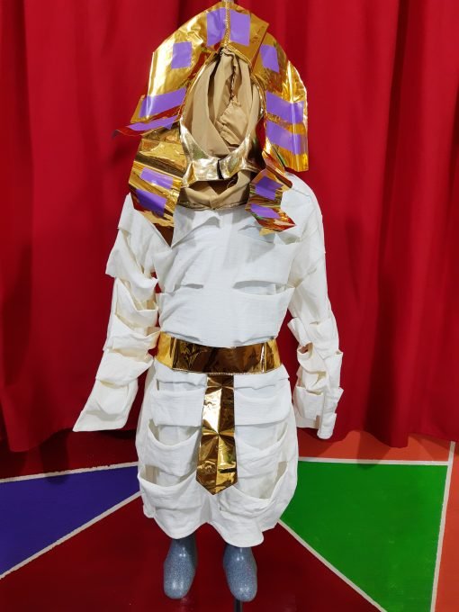 Disfraz de momia Egipcia para niña