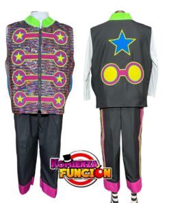 Alternative view of 005 Traje para Payaso lentejuela reversible