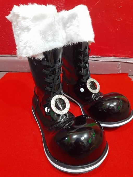 Botas profesionales para disfraz de Santa Claus.