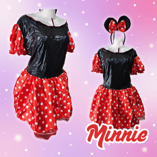 🎀 Disfraz de Minnie para Mujer – ¡Coqueta, clásica y adorable! - Imagen 2