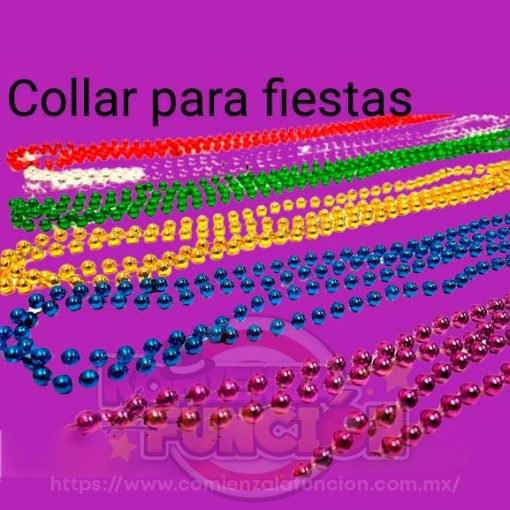 Collares de perlas de colores 12 collares