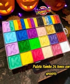 07 Paleta Yumbo 24 tonos con arcoiris 400 gr