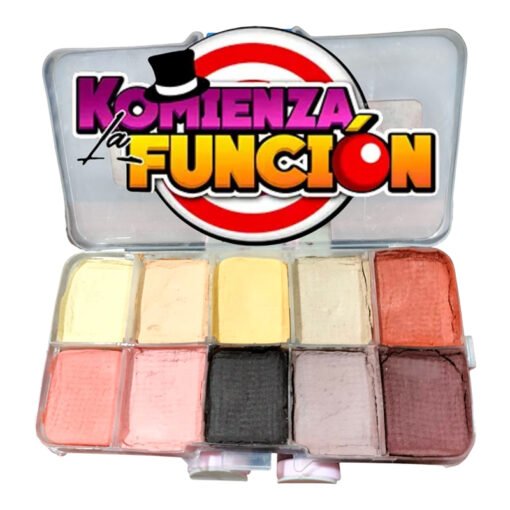 03 Paleta de Maquillaje cráneos, navidad y renos