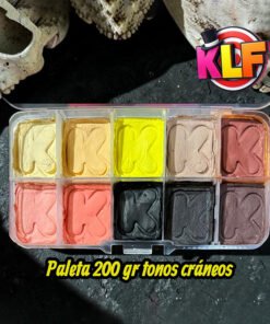 03 Paleta de Maquillaje cráneos, navidad y renos