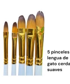 10-Kit Pincel Lengua de gato