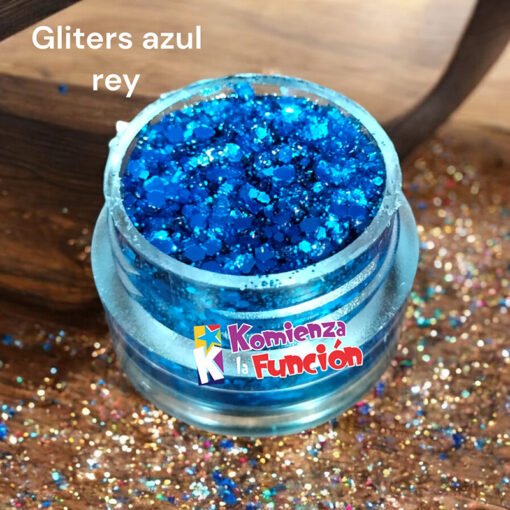 Glitter Azul Rey