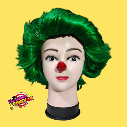 Peluca Profesional Mamá Clown 03