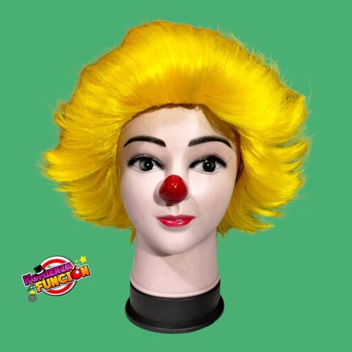 Peluca Profesional Mamá Clown 05