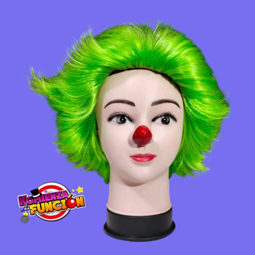 Peluca Profesional Mamá Clown 07