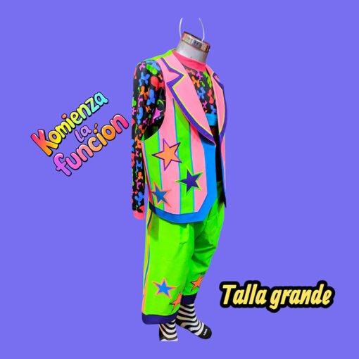 03 Traje para Payaso talla Grande ENVIO GRATIS - Imagen 2