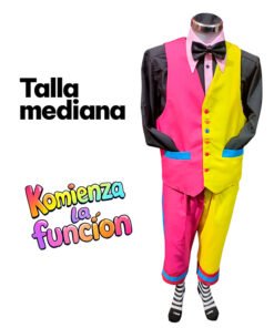 11 Traje para Payaso Talla Mediana