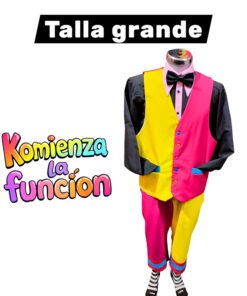 12 Traje para Payaso Talla Grande