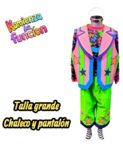 03 Traje para Payaso talla Grande