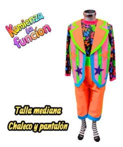 04 Traje para Payaso talla Mediana