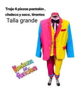 10 Traje para Payaso Talla Grande