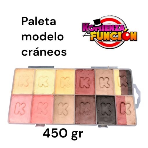 08 Paleta Cráneos 450gr