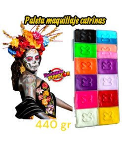 08 Paleta Maquillaje Catrinas 440gr