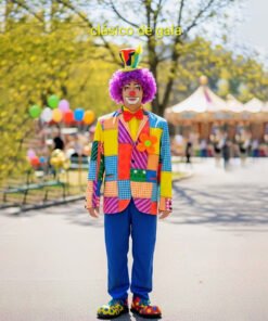 021 Traje para Payaso Clásico de gala