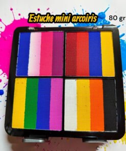 16 Estuche mini Split arcoiris 80 gr